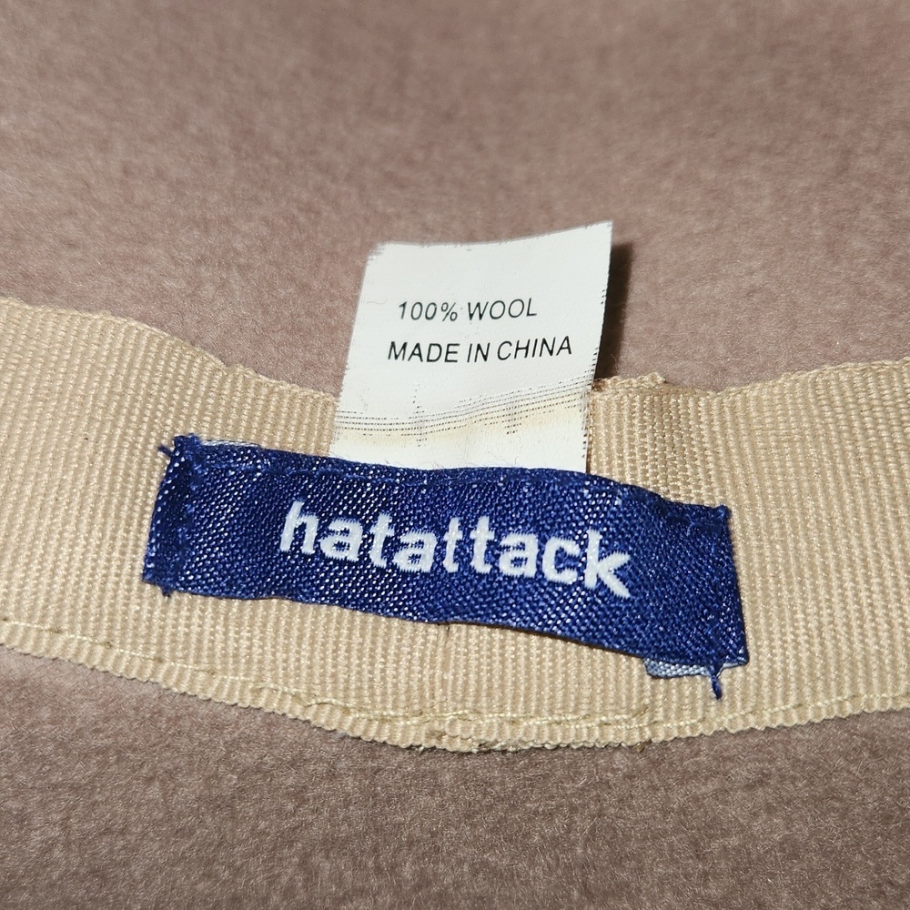 hatattack Pink Wool Rancher Fedora - Picture 10 of 11